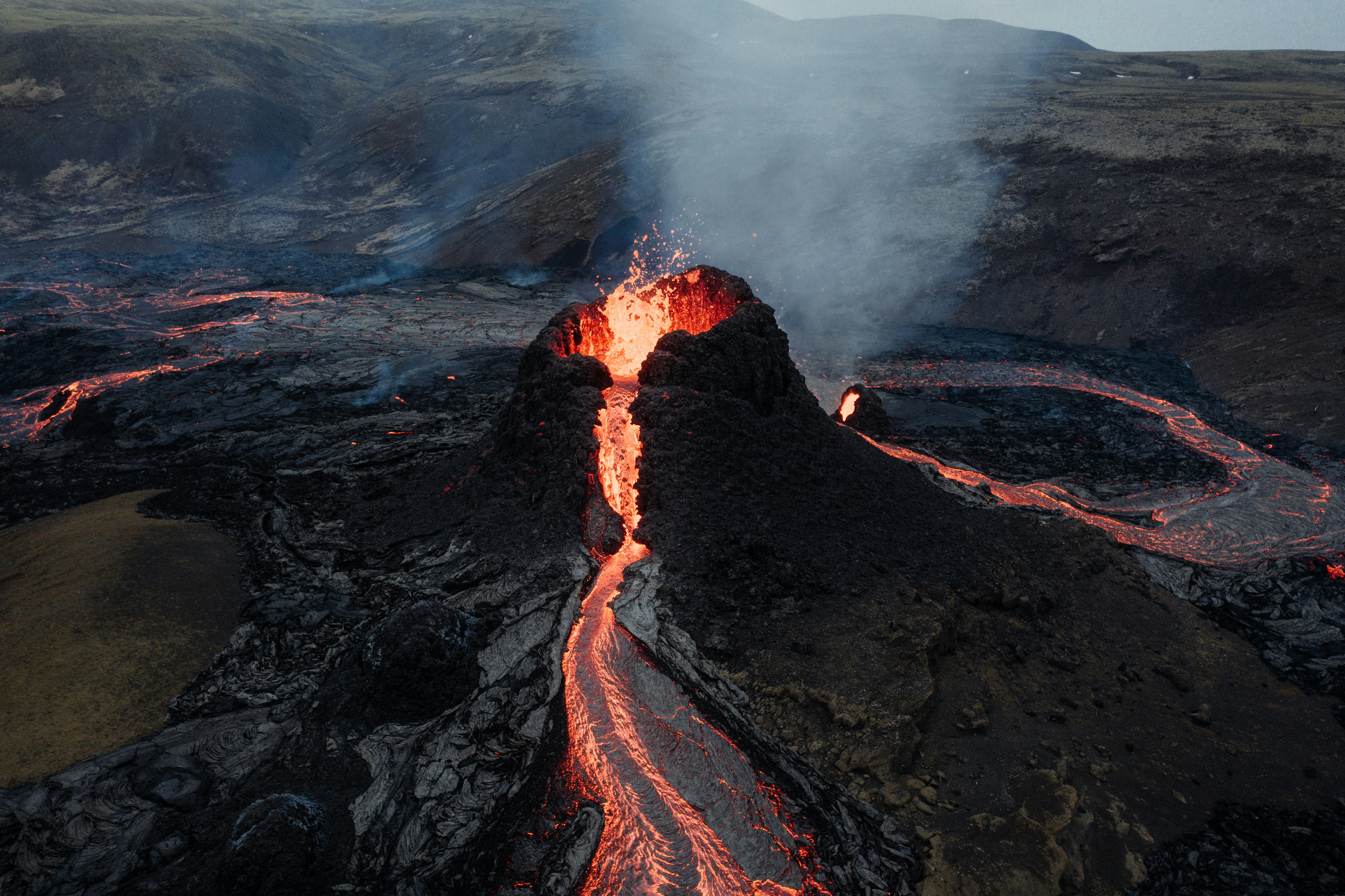 active volcano