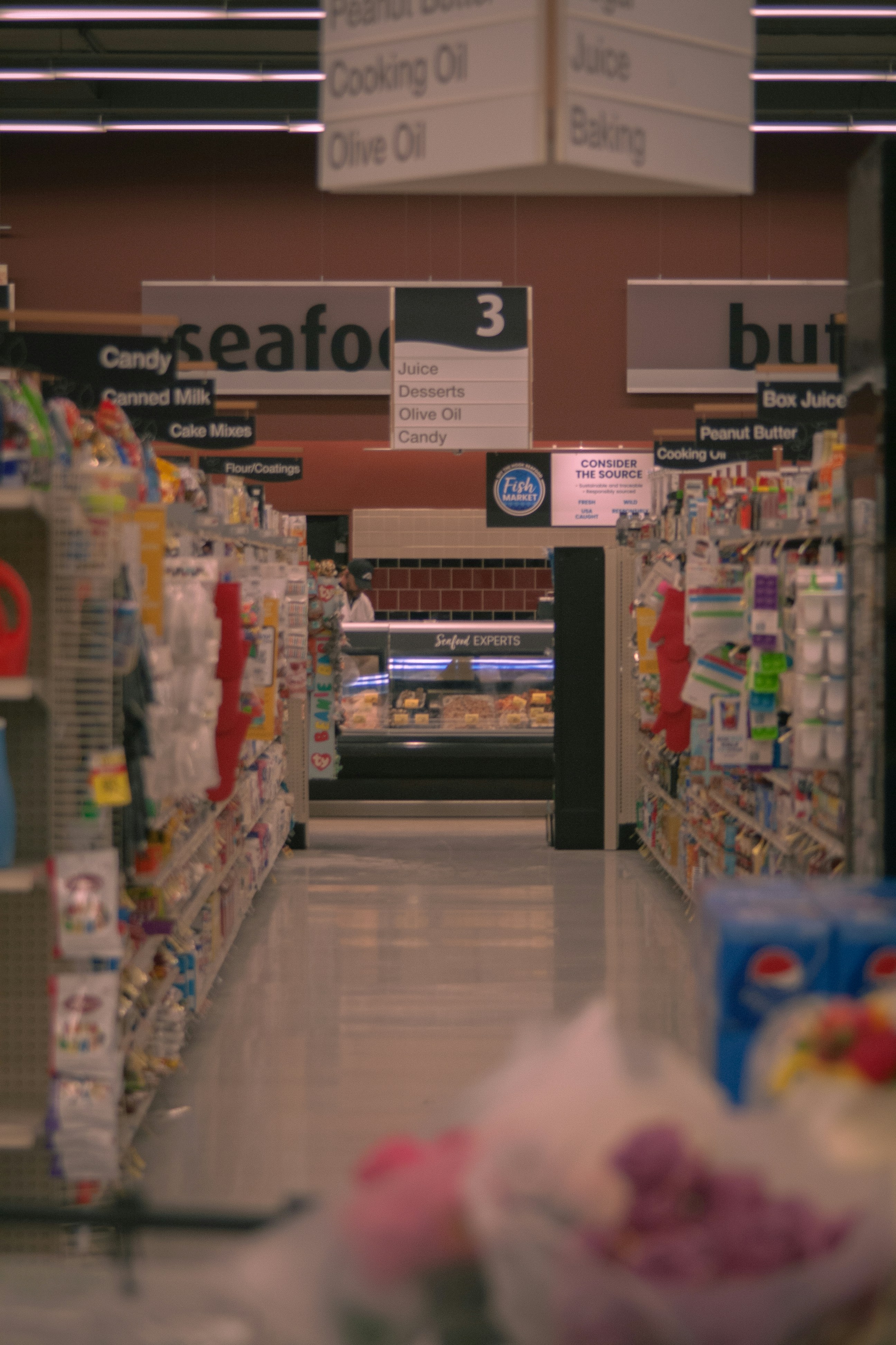 grocery store aisle