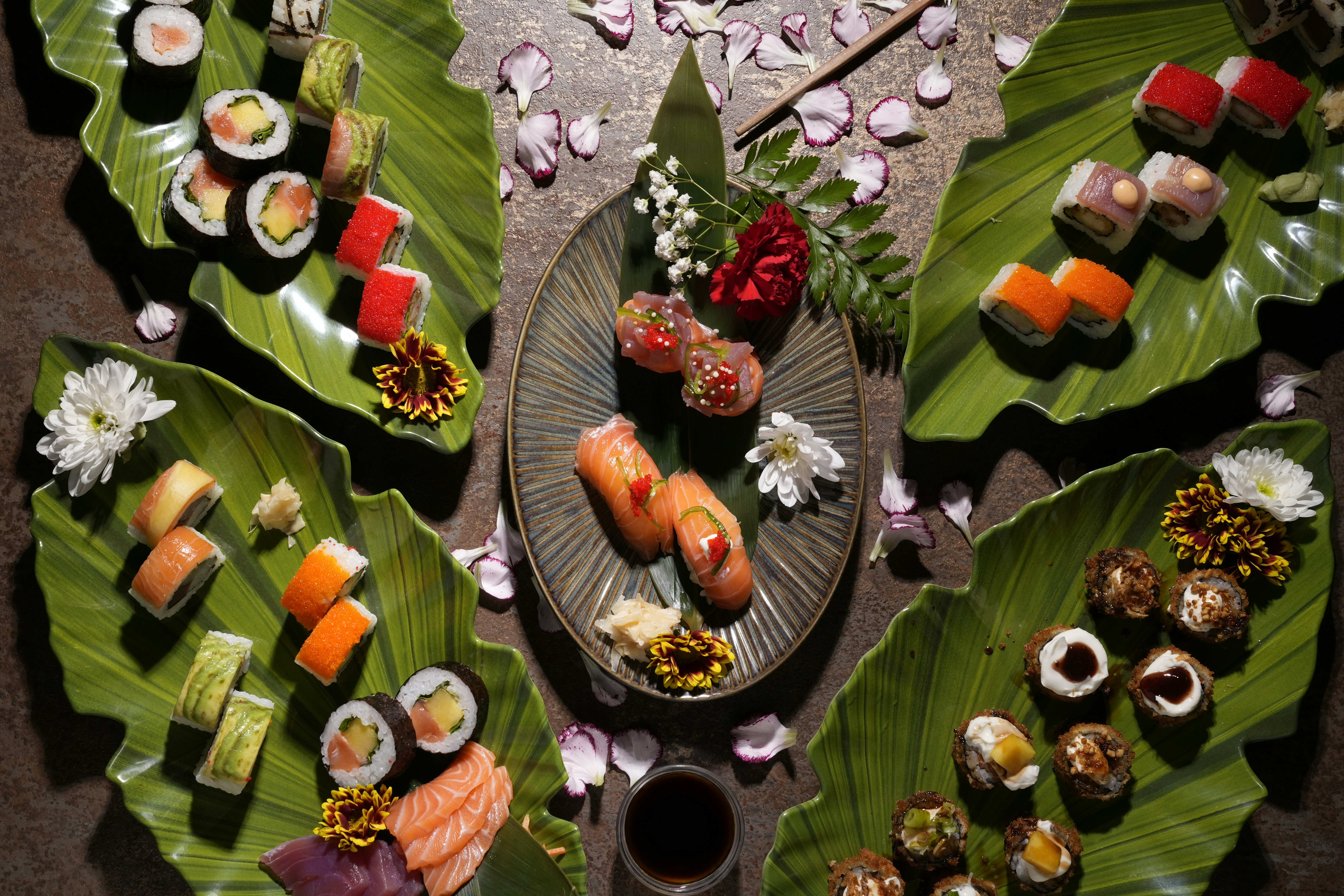 sushi platter