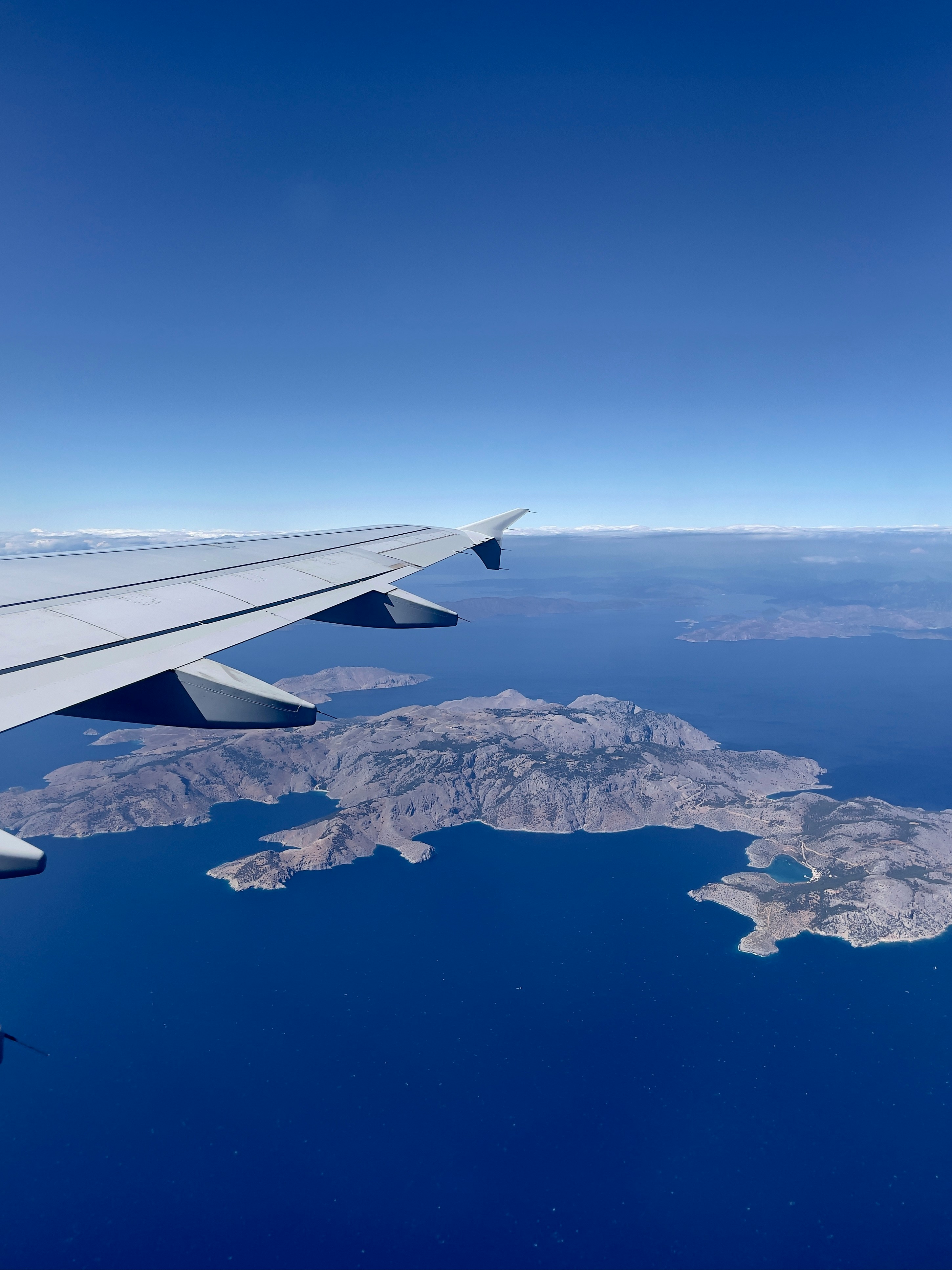 view from passenger plane